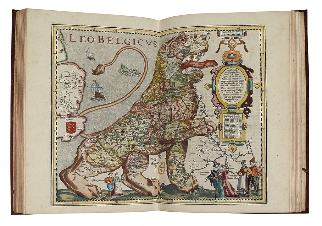 KEERE, PETER van den. Germania Inferior id est, XVII provinciarum ejus novae et exactae tabulae geographicae.